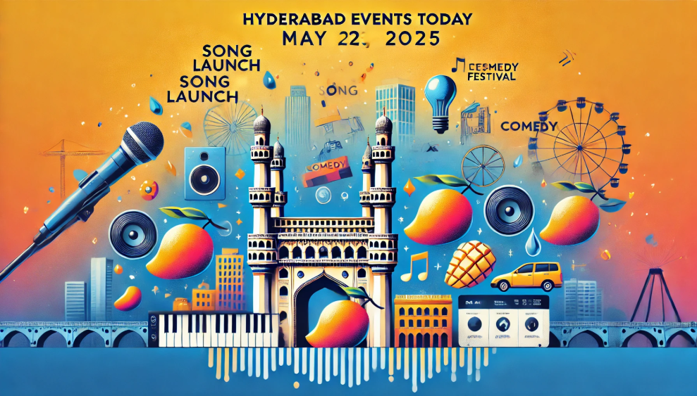 What’s Happening in Hyderabad Today? — May 23, 2025